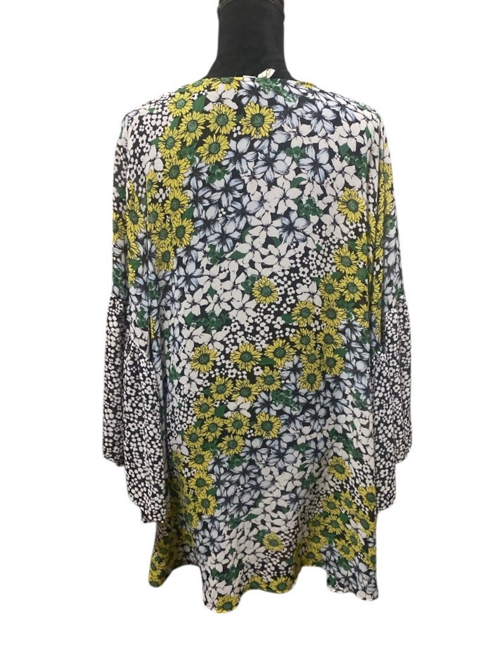 Floral Open-Front Kimono - Picture 4 of 5